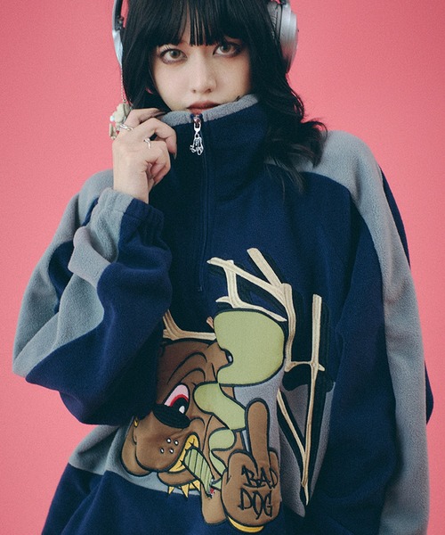 GALFY（ガルフィー）の「【GALFY/ガルフィー】BADDOG フリース