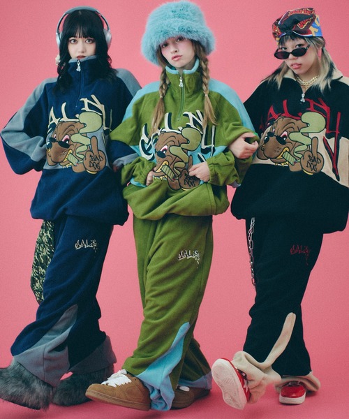 GALFY（ガルフィー）の「【GALFY/ガルフィー】BADDOG フリース SET UP