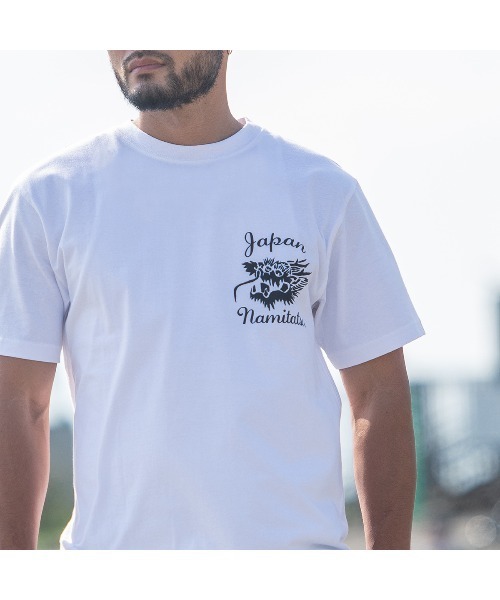 【セール】【波達､NAMITATSU】Tiger&Dragon Tシャツ(CP)（Tシャツ/カットソー）｜波達(NAMITATSU)（ナミタツ）