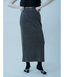 GLITTER KNIT SKIRT
