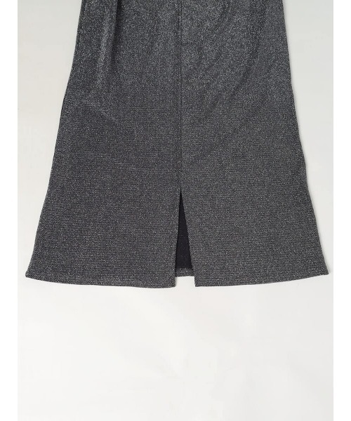 :ETHROF(イーサオブ)の「GLITTER KNIT SKIRT(スカート・レディース・シルバー・MEDIUM)」の14枚目の写真