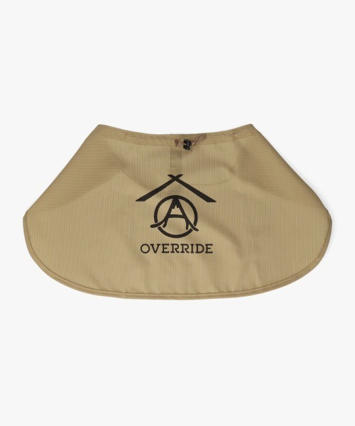 OVERRIDE(オーバーライド)の「法花園 x OVERRIDE CAP SHADE / オーバーライド(付け襟・メンズ・ブラック/グレー/ベージュ・ONE SIZE)」の4枚目の写真