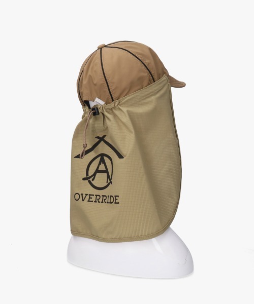OVERRIDE(オーバーライド)の「法花園 x OVERRIDE CAP SHADE / オーバーライド(付け襟・メンズ・ブラック/グレー/ベージュ・ONE SIZE)」の10枚目の写真