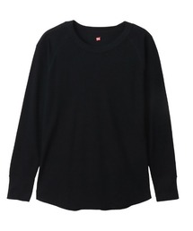【HANES/ヘインズ】クルーネック ワッフル