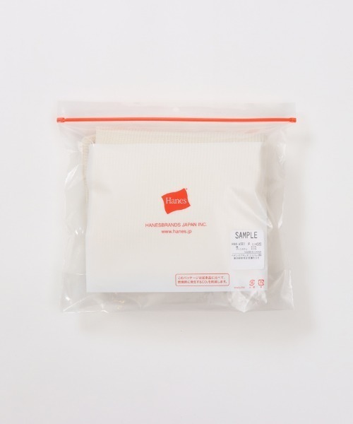HANES(ヘインズ)の「【HANES/ヘインズ】クルーネック ワッフル(Tシャツ/カットソー・レディース・ブラック/オフホワイト・FREE)」の3枚目の写真