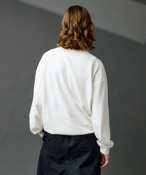 TシャツとロンT OVERSIZED DRAW CORD LONG TEE / オーバーサイズドローコード