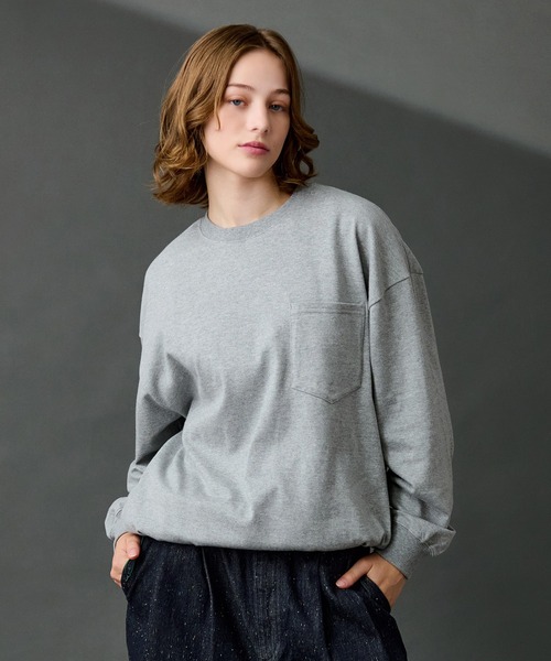 OVERSIZED DRAW CORD LONG TEE / オーバーサイズドローコード