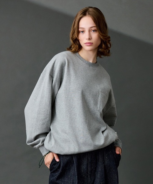 see see ドローコード付き ロングTシャツ　L SEE SEE L/S TEE COLLECTION “Dear New Authentic,” – URBAN