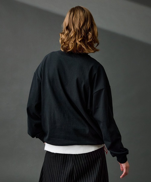 OVERSIZED DRAW CORD LONG TEE / オーバーサイズドローコード