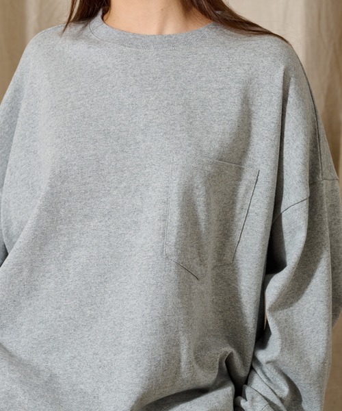 OVERSIZED DRAW CORD LONG TEE / オーバーサイズドローコードロンT（T 