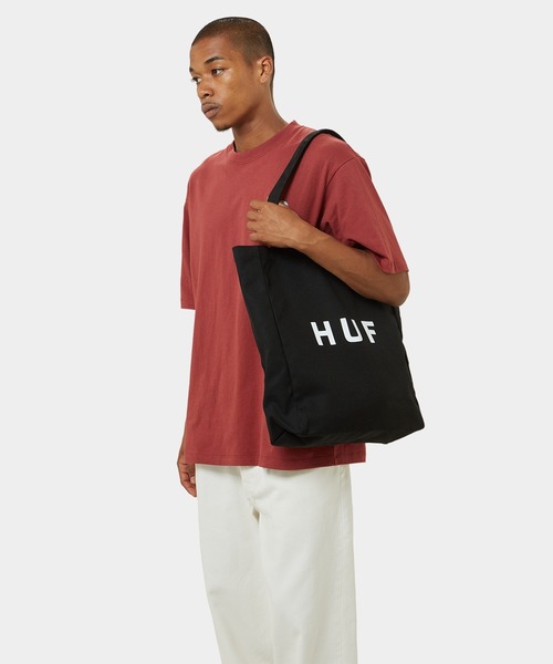 【HUF】HUF OG LOGO TOTE BAG M / トートバッグ HUF トートバッグ OG LOGO TOTE BAG M / ハフ メンズ レディース