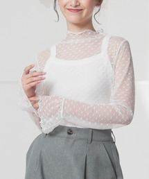 Honeys | チュールトップス(Tシャツ/カットソー)