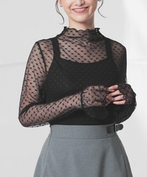 チュールトップス