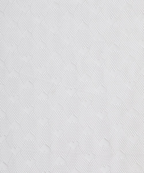 Honeys（ハニーズ）の「チュールトップス（Tシャツ/カットソー・レディース・ホワイト/ピンク/ブラック・S/M/L/LL）」の9枚目の写真