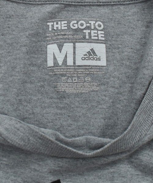 adidas(アディダス)の「【ヴィンテージ古着】adidas パフォーマンスロゴ プリントTシャツ(Tシャツ/カットソー・メンズ・グレー・MEDIUM)」の6枚目の写真