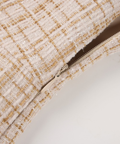 マーメイド裾キラキラツイードジャンパーススカート（ワンピース）｜SAISON DE PAPILLON（セゾンドパピヨン）