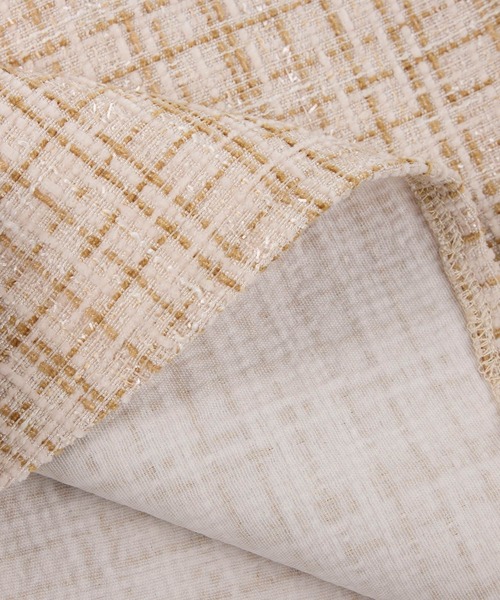 マーメイド裾キラキラツイードジャンパーススカート（ワンピース）｜SAISON DE PAPILLON（セゾンドパピヨン）