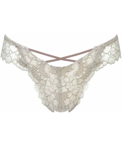 WACOAL（ワコール）の「「重力ケアブラ」　ショーツ　Ｔバック（ショーツ・レディース・ブラック/ベージュ/サックスブルー/ブラウン/ピンク/イエロー系その他/ブルー系その他/ピンク系その他/グレー/オレンジ/ミント/クリーム/アイボリー/ブルー/ネイビー/ライトグレー/スモークピンク/ベビーピンク・M）」の6枚目の写真