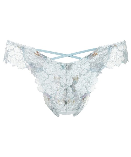 WACOAL（ワコール）の「「重力ケアブラ」　ショーツ　Ｔバック（ショーツ・レディース・ブラック/ベージュ/サックスブルー/ブラウン/ピンク/イエロー系その他/ブルー系その他/ピンク系その他/グレー/オレンジ/ミント/クリーム/アイボリー/ブルー/ネイビー/ライトグレー/スモークピンク/ベビーピンク・M）」の5枚目の写真