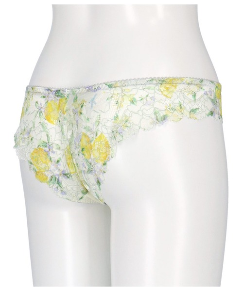 WACOAL（ワコール）の「「重力ケアブラ」　ショーツ　Ｔバック（ショーツ・レディース・ブラック/ベージュ/サックスブルー/ブラウン/ピンク/イエロー系その他/ブルー系その他/ピンク系その他/グレー/オレンジ/ミント/クリーム/アイボリー/ブルー/ネイビー/ライトグレー/スモークピンク/ベビーピンク・M）」の20枚目の写真