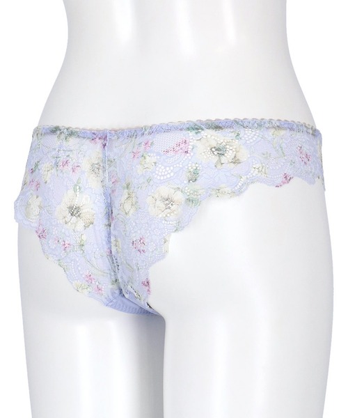 WACOAL（ワコール）の「「重力ケアブラ」　ショーツ　Ｔバック（ショーツ・レディース・ブラック/ベージュ/サックスブルー/ブラウン/ピンク/イエロー系その他/ブルー系その他/ピンク系その他/グレー/オレンジ/ミント/クリーム/アイボリー/ブルー/ネイビー/ライトグレー/スモークピンク/ベビーピンク・M）」の21枚目の写真