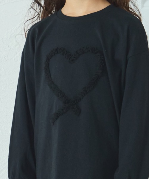 pairmanon(ペアマノン)の「異素材モチーフ ガールズ アソート 長袖Tシャツ(Tシャツ/カットソー・キッズ・ベージュ系その他/ブルー系その他/ブラック系その他/パープル系その他/ピンク系その他2/ベージュ系その他2/ピンク系その他/ホワイト/ブラック/ピンク/ベージュ・90/110/100/150/140/130/120)」の17枚目の写真