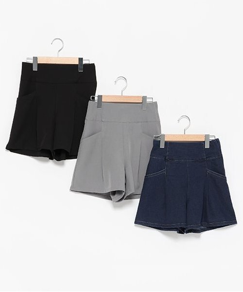 LOVETOXIC（ラブトキシック）の「バックレースアップショートパンツ（その他パンツ・キッズ・ブルー/グレー/ブラック・S/M/L）」の19枚目の写真