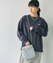 フェイクファーミニショルダーバッグ