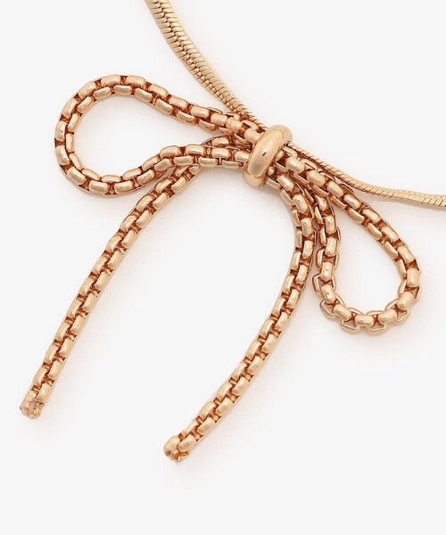 Afternoon Tea(アフタヌーンティー)の「リボンブレスレット(ブレスレット・レディース・シルバー/ゴールド・ONE SIZE)」の7枚目の写真