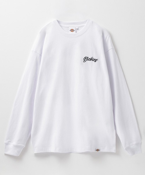 Dickies(ディッキーズ)の「バックプリント L/S TEE(Tシャツ/カットソー・メンズ・ブラック/ホワイト・M/L/XL/XXL)」の11枚目の写真