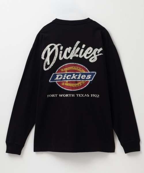 Dickies(ディッキーズ)の「バックプリント L/S TEE(Tシャツ/カットソー・メンズ・ブラック/ホワイト・M/L/XL/XXL)」の12枚目の写真