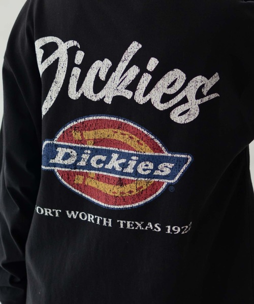 Dickies(ディッキーズ)の「バックプリント L/S TEE(Tシャツ/カットソー・メンズ・ブラック/ホワイト・M/L/XL/XXL)」の7枚目の写真