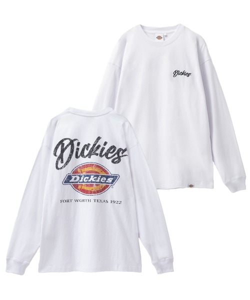 Dickies(ディッキーズ)の「バックプリント L/S TEE(Tシャツ/カットソー・メンズ・ブラック/ホワイト・M/L/XL/XXL)」の16枚目の写真