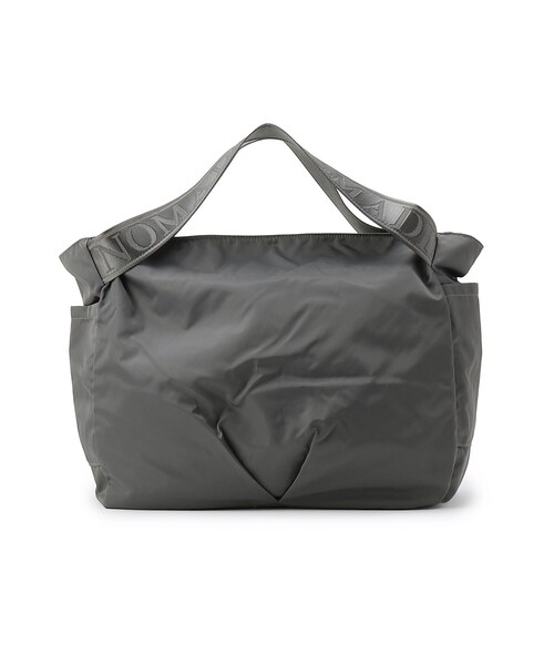 NOMADIS（ノマディス）の「NOMADIS（ノマディス）BASQUE ナイロントートバッグ（トートバッグ・レディース・ブラック/オフホワイト/グレー・00）」の3枚目の写真