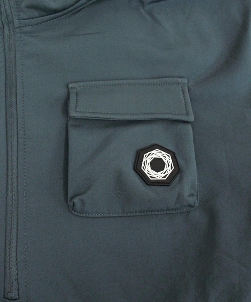 GIORNO SEVEN（ジョルノセブン）の「ゴルフウェア 上下セットアップ フーディージャケット ゴルフパンツ 多機能 スニード プルオーバーパーカー 裏起毛 メンズ（ゴルフグッズ・メンズ・ネイビー/チャコールグレー/ブラック・XXL/L/XL/M）」の19枚目の写真