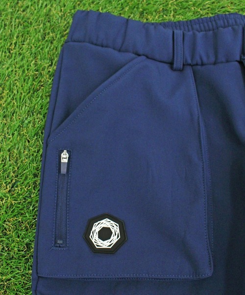 GIORNO SEVEN（ジョルノセブン）の「ゴルフウェア 上下セットアップ フーディージャケット ゴルフパンツ 多機能 スニード プルオーバーパーカー 裏起毛 メンズ（ゴルフグッズ・メンズ・ネイビー/チャコールグレー/ブラック・XXL/L/XL/M）」の5枚目の写真