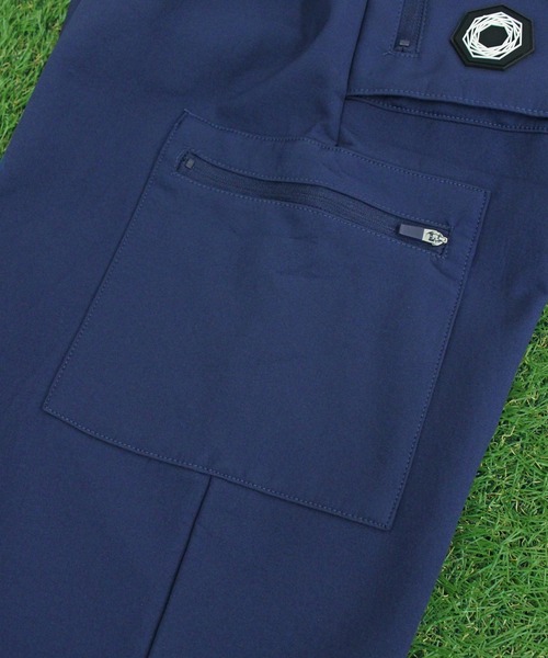 GIORNO SEVEN（ジョルノセブン）の「ゴルフウェア 上下セットアップ フーディージャケット ゴルフパンツ 多機能 スニード プルオーバーパーカー 裏起毛 メンズ（ゴルフグッズ・メンズ・ネイビー/チャコールグレー/ブラック・XXL/L/XL/M）」の10枚目の写真