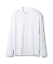 MEN'S BIGI | 【ACTIVE TAILOR】シルケットスムースVネックロングカットソー(Tシャツ/カットソー)