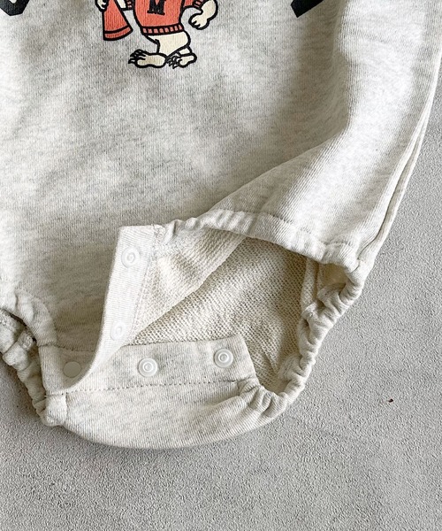 Champion(チャンピオン)の「【Champion】別注プリントロンパース(ロンパース・キッズ・パープル/キナリ/ブルー・80/70)」の10枚目の写真