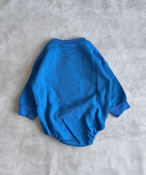 Champion(チャンピオン)の「【Champion】別注プリントロンパース(ロンパース・キッズ・パープル/キナリ/ブルー・80/70)」の6枚目の写真