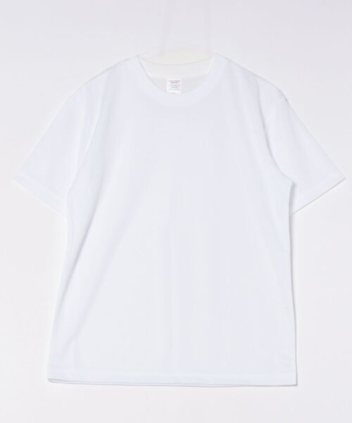 VIBGYOR（ヴィブジョー）の「United Athle/4.1オンス ドライアスレチック Tシャツ(CZ)（Tシャツ/カットソー・メンズ・ライトブルー/カーキ/オリーブ/ピンク系その他/イエロー/オレンジ/ゴールド/コバルトブルー/モカ/ブルー系その他/ミント/ラベンダー/アクア/フレッシュイエロー/バーガンディー/ピンク/ライトグリーン/レッド/グレイッシュブルー/ダークグリーン/グレー/ターコイズブルー/ローズ/オレンジ系その他/ヘザーグレー/ロイヤルブルー/ピンク系その他2/ネイビー/インディゴブルー/ライム/グリーン/バイオレット/フューシャピンク/パープル系その他/シャーベット/イエロー系その他/ブラック/ホワイト/ガンメタ/パープル/ベビーピンク・SMALL/LARGE/X-LARGE/MEDIUM）」の2枚目の写真