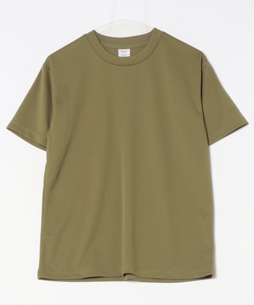 VIBGYOR（ヴィブジョー）の「United Athle/4.1オンス ドライアスレチック Tシャツ(CZ)（Tシャツ/カットソー・メンズ・ライトブルー/カーキ/オリーブ/ピンク系その他/イエロー/オレンジ/ゴールド/コバルトブルー/モカ/ブルー系その他/ミント/ラベンダー/アクア/フレッシュイエロー/バーガンディー/ピンク/ライトグリーン/レッド/グレイッシュブルー/ダークグリーン/グレー/ターコイズブルー/ローズ/オレンジ系その他/ヘザーグレー/ロイヤルブルー/ピンク系その他2/ネイビー/インディゴブルー/ライム/グリーン/バイオレット/フューシャピンク/パープル系その他/シャーベット/イエロー系その他/ブラック/ホワイト/ガンメタ/パープル/ベビーピンク・SMALL/LARGE/X-LARGE/MEDIUM）」の7枚目の写真