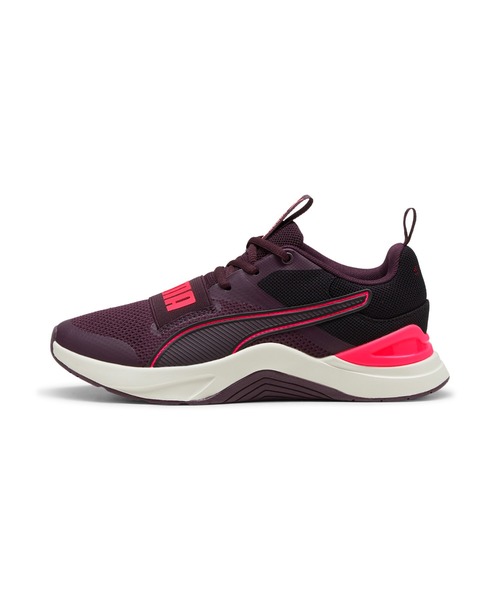 PUMA(プーマ)の「PUMA プーマ ユニセックス プロスペクト トレーニングシューズ(スニーカー・メンズ・ブラック×ホワイト/プラム・27.0cm/25.0cm/24.5cm/26.0cm/25.5cm/26.5cm/24.0cm/28.5cm/28.0cm/27.5cm/22.5cm/23.5cm/29.0cm)」の12枚目の写真