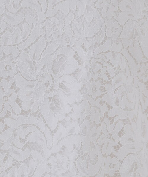 《通勤・セレモニー対応》レースブラウス【洗濯機洗い可】（シャツ/ブラウス）｜OPAQUE.CLIP（オペークドットクリップ）