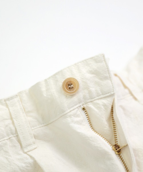 Brocante（ブロカント）の「[Brocante / ブロカント] 綿麻キャンバス マランパンツ（その他パンツ・レディース・ホワイト/ブラック/アイボリー/キャメル・2）」の13枚目の写真