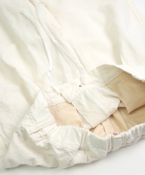 Brocante（ブロカント）の「[Brocante / ブロカント] 綿麻キャンバス マランパンツ（その他パンツ・レディース・ホワイト/ブラック/アイボリー/キャメル・2）」の14枚目の写真