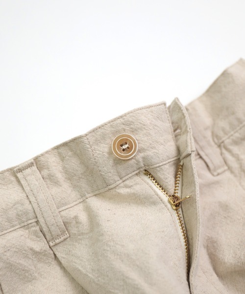 Brocante（ブロカント）の「[Brocante / ブロカント] 綿麻キャンバス マランパンツ（その他パンツ・レディース・ホワイト/ブラック/アイボリー/キャメル・2）」の20枚目の写真
