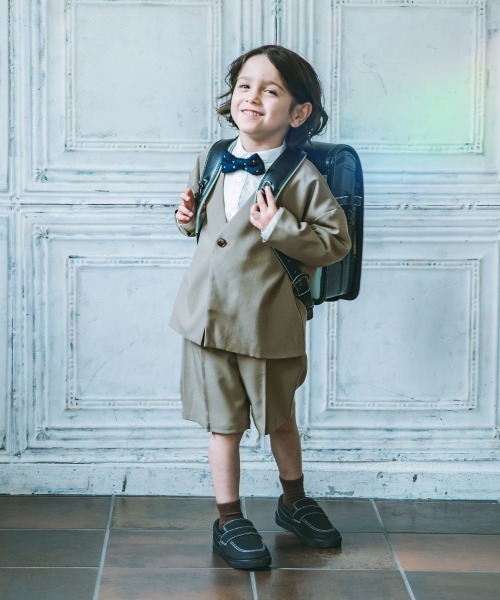 フォーマル ノーカラージャケット セットアップ(ハーフパンツ)（スーツ