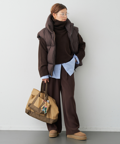 Deuxieme Classe(ドゥーズィエムクラス)の「【BACON/ベーコン】GILET(ダウンベスト・レディース・ブラウン・FREE)」の19枚目の写真