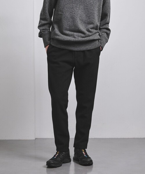 UNITED ARROWS（ユナイテッドアローズ）の「ニードルパンチ ボア オールギャザー イージーパンツ（その他パンツ・メンズ・ブラック/ライトグレー/ダークグレー/その他1・S/M/L/XL）」の8枚目の写真